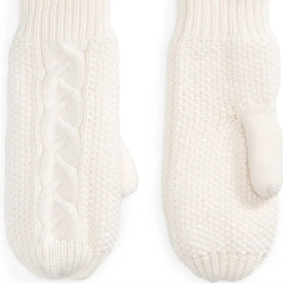 Women's The North Face Cable Minnasoft knit-fleece liner Mittens sz Medi… - Picture 5 of 10